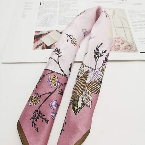Orchid Moon Silky Scarf